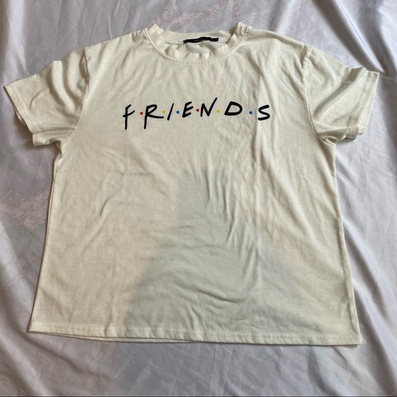 Zaful Large Friends F.R.I.E.N.D.S Graphic T shirt Tee - Picture 1 of 6